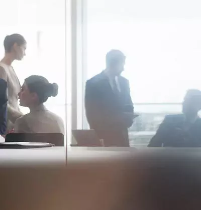 People in office